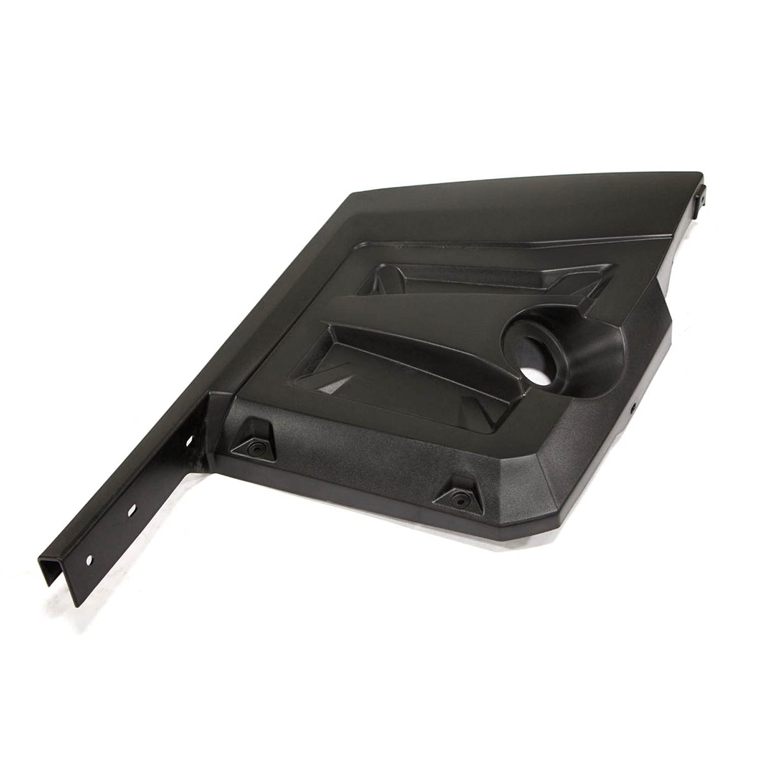 Polaris GEM Fender, Rear, Right, Gloss Black, Genuine OEM Part 5438176-070, Qty 1