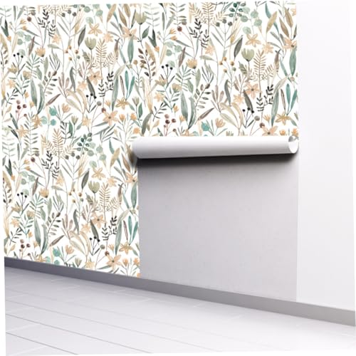 Decor mural amovible PVC floral pour changer de style