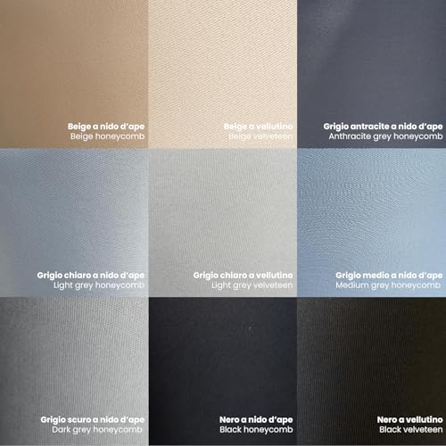 Tendeevolution Kit Tessuto Cielo Auto Con Colla Omaggio Spray O A Pennello, Personalizza Misura E Colore, Kit Riparazione Tetto Auto Scollato, Tessuto A Nido D'ape O Vellutino, Gommapiuma Abbinata - 2