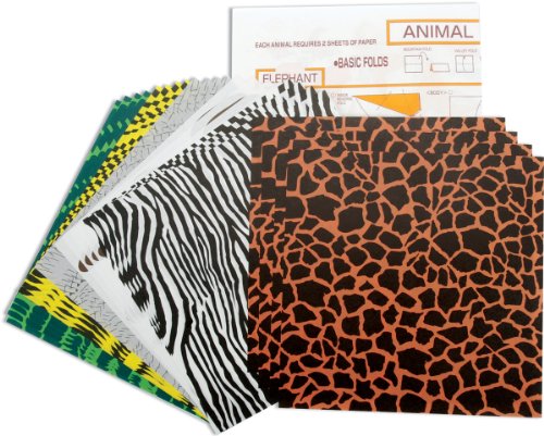 Yasutomo Origami Animal 6 Patterns 24 Sheets #TOP26