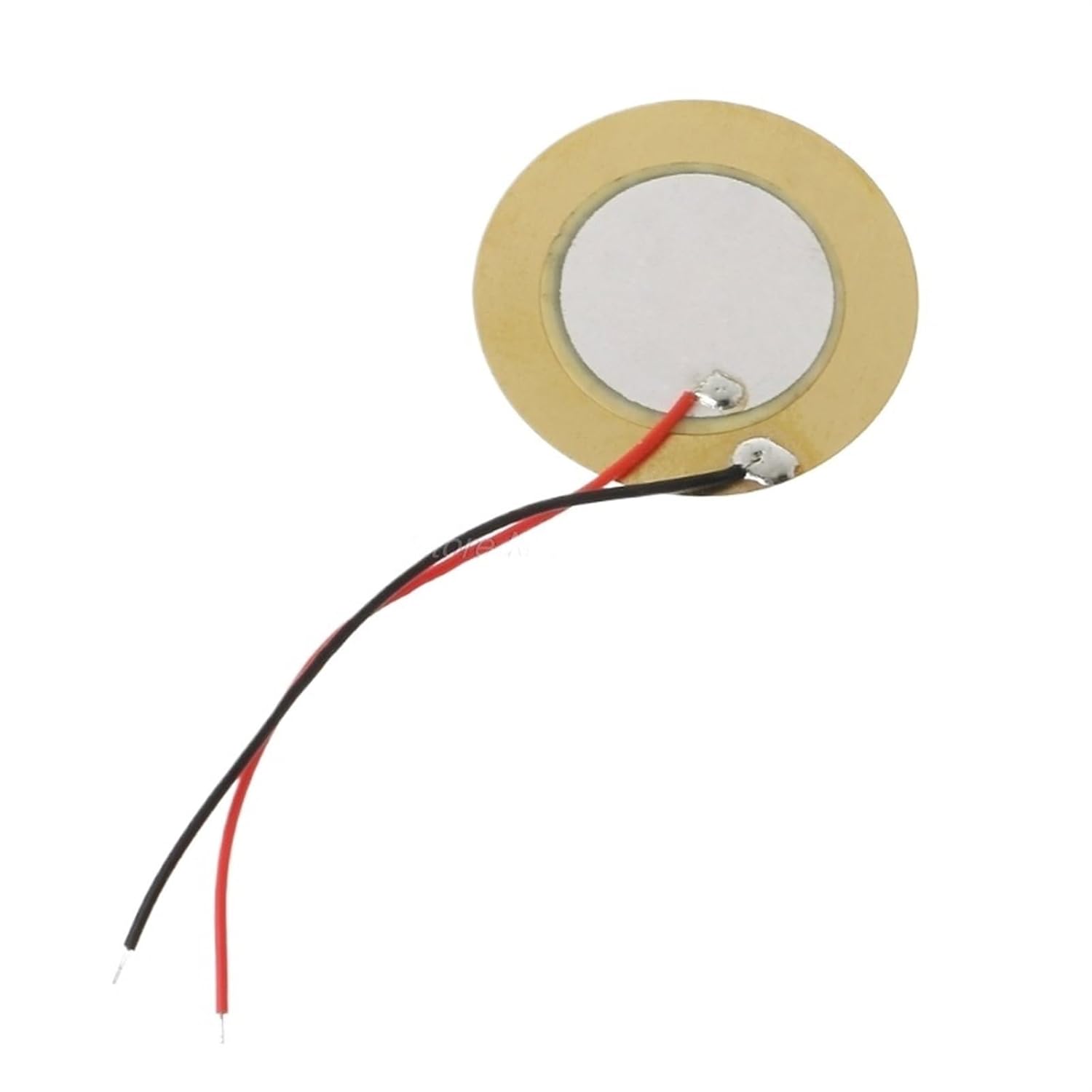 10pcs 35mm Piezo Elements Buzzer Sounder Sensor Trigger Drum Disc+ Wire Copper