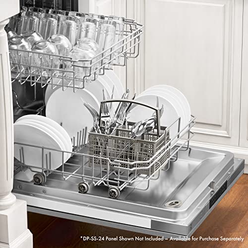 Zline 24 In. Top Control Dishwasher In Custom Panel Ready With Stainless Steel Tub #TOP6
