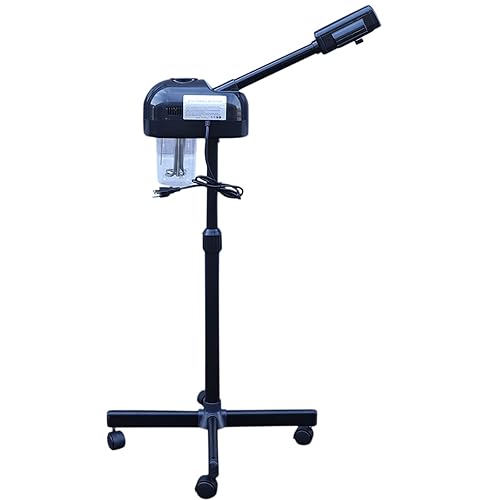 Vaporizador facial de ozono 2 en 1 con función de niebla caliente, se puede utilizar en casa y salón de belleza, extraer puntos negros, rejuvenecer