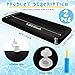 Halloscume Large Inflatable Serving Bar 72 x 30 x 5'' Inflatable Ice Serving Buffet Bar Inflatable Cooler Ice Buffet Salad Serving Trays with Drain Plug for Pool Outdoor Party Picnic (Black,2 Pack)