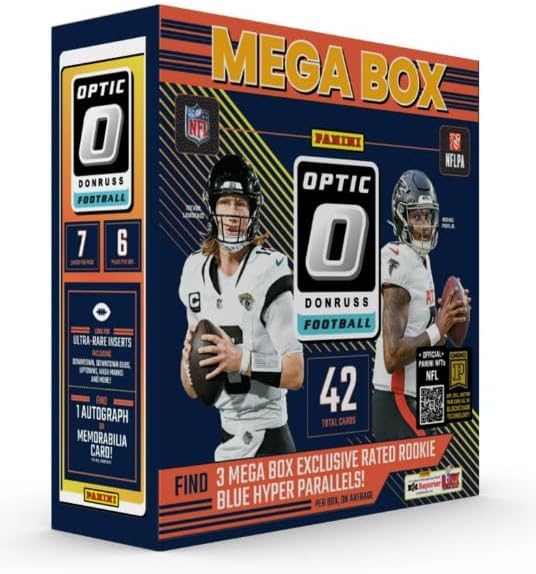 2024 Panini Donruss Optic Football Sealed Mega box (6 Packs/Box)