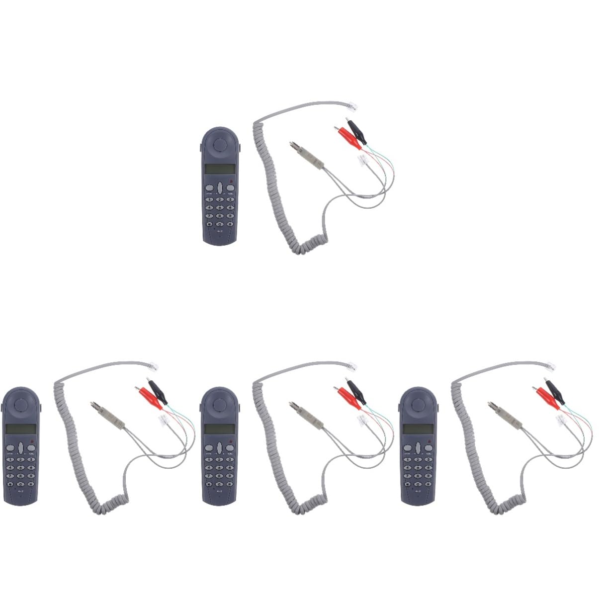 iplusmile 4sätze Kabeltester Für Telefonleitungen Und Multifunktionales Testgerät Für Büro Und Einfach Zu Bedienen -and-play Robust Und Langlebig