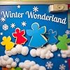 SHAPES ETC. 31 Pcs Angel Assorted Color Paper Cut-Outs 5.5in Christmas Winter Celebrations Bulletin Board Decorations Kids Classroom Craft Projects Community Giving Tree Made in USA #2