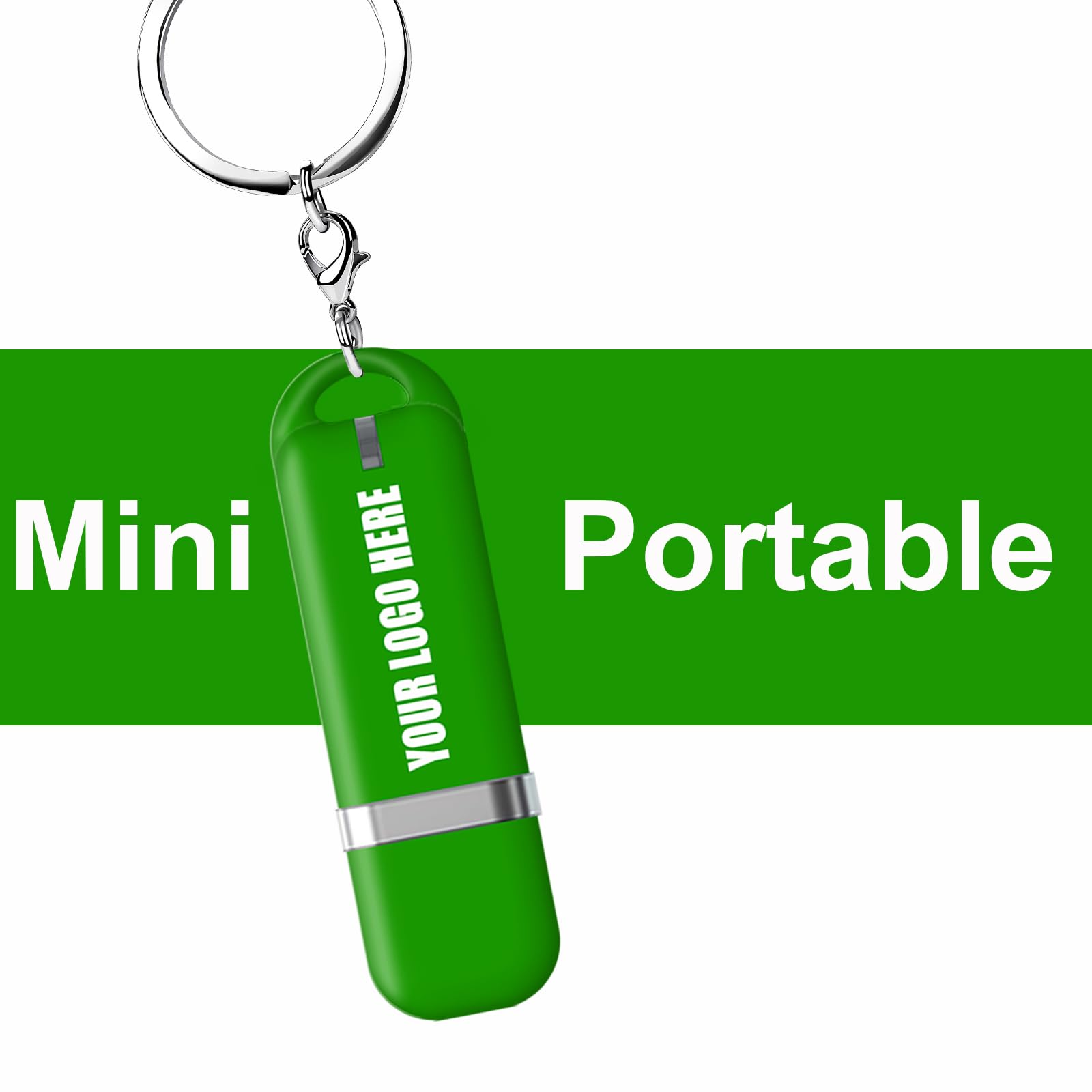 JBOS Benutzerdefinierter USB-Stick, 1 GB, 25 Stück, personalisierbar, Logo-Druck, Werbegeschenke, Branding mit JBOS NAND-Flash-Speicher