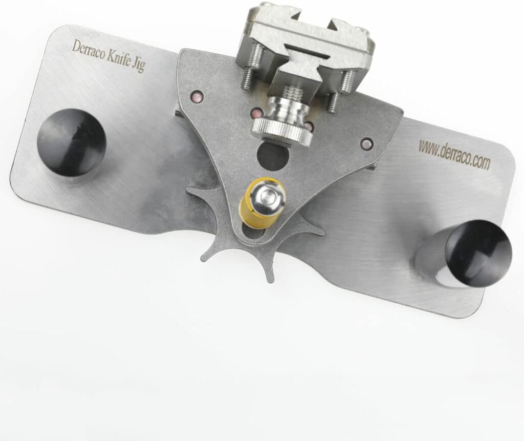 Derraco Engineering Adjustable Bevel Grinding Knife Jig for Knife Makers