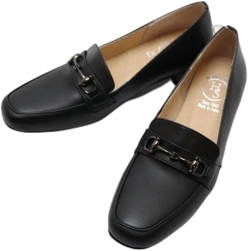 未使用級』チェーンローファー 厚底 エナメル ブラック ルカグロッシ