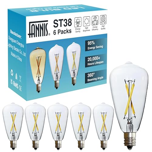 Edison Replacement Bulbs 6-Pack
