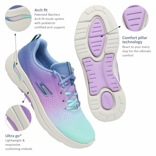Image of Skechers Women Go Walk Arch Fit Dynamic Vi Walking Shoes