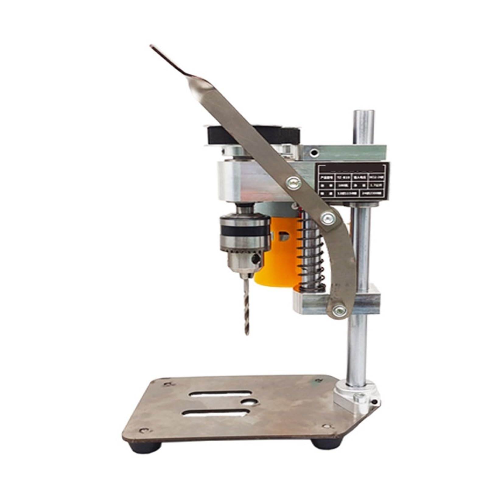 Trapano a colonna, Mini Trapano Da Banco Tavolo In Miniatura Piccolo Fai Te Strumento Di Riparazione Orologi Precisione Desktop DC Casa Perforatrice(TZ-B10)