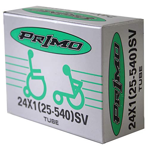 Kit 2 Câmaras Cadeira de Rodas Primo 24x1 (25-540) Válvula Americana Preto