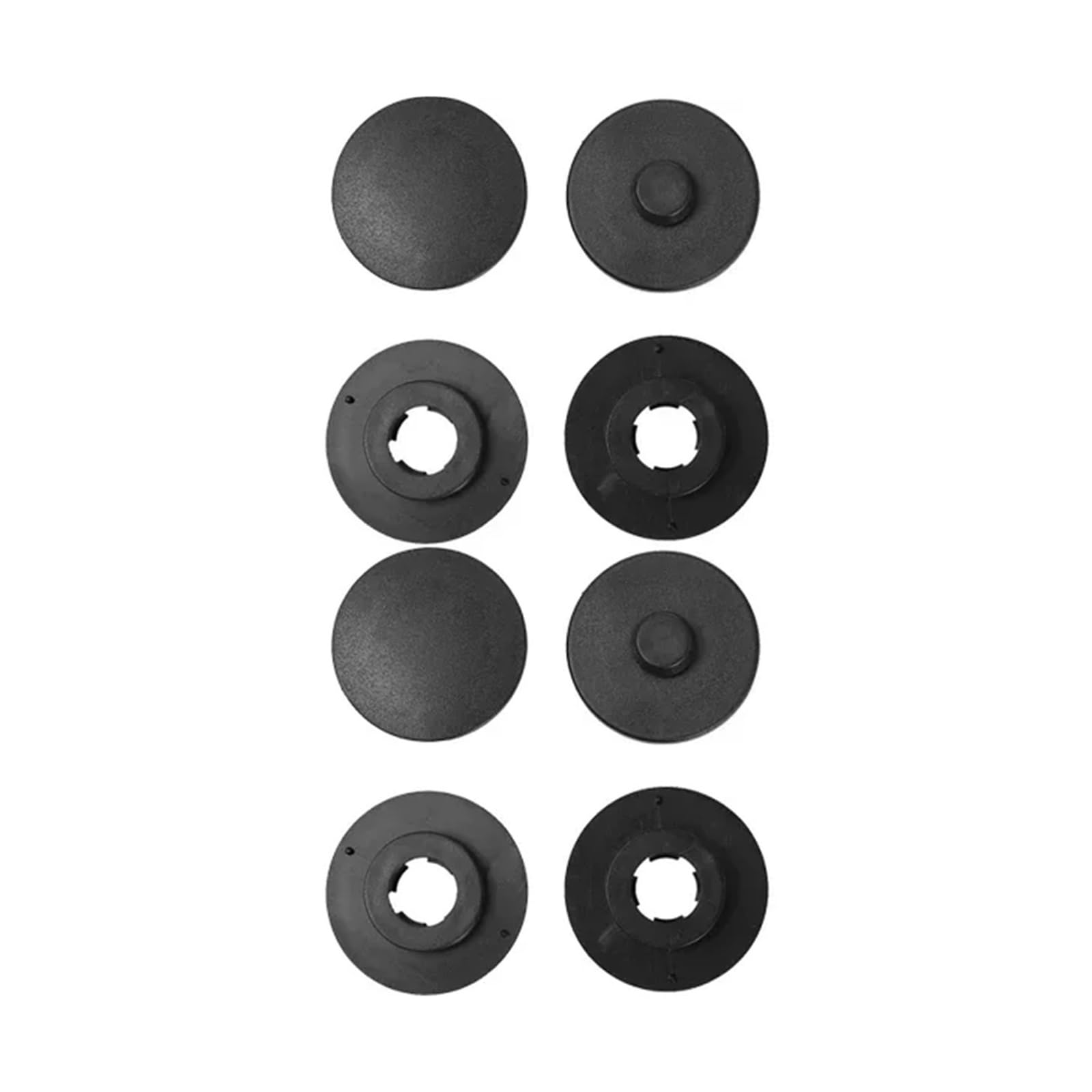 KXFVYNE Car Floor Mat Anti-Skid Fixer Grips Layer Fixed Clips Fixing Clamps Buckle Accessories Tools(8pcs(2set))