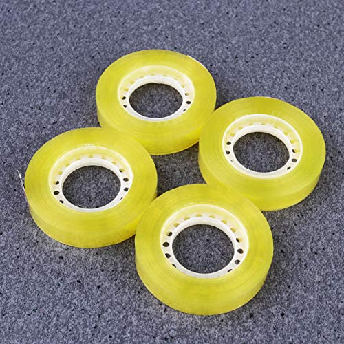 Toyvian Fita transparente para embalagem, 12 peças, para embrulhar presente, escritório, casa, escol