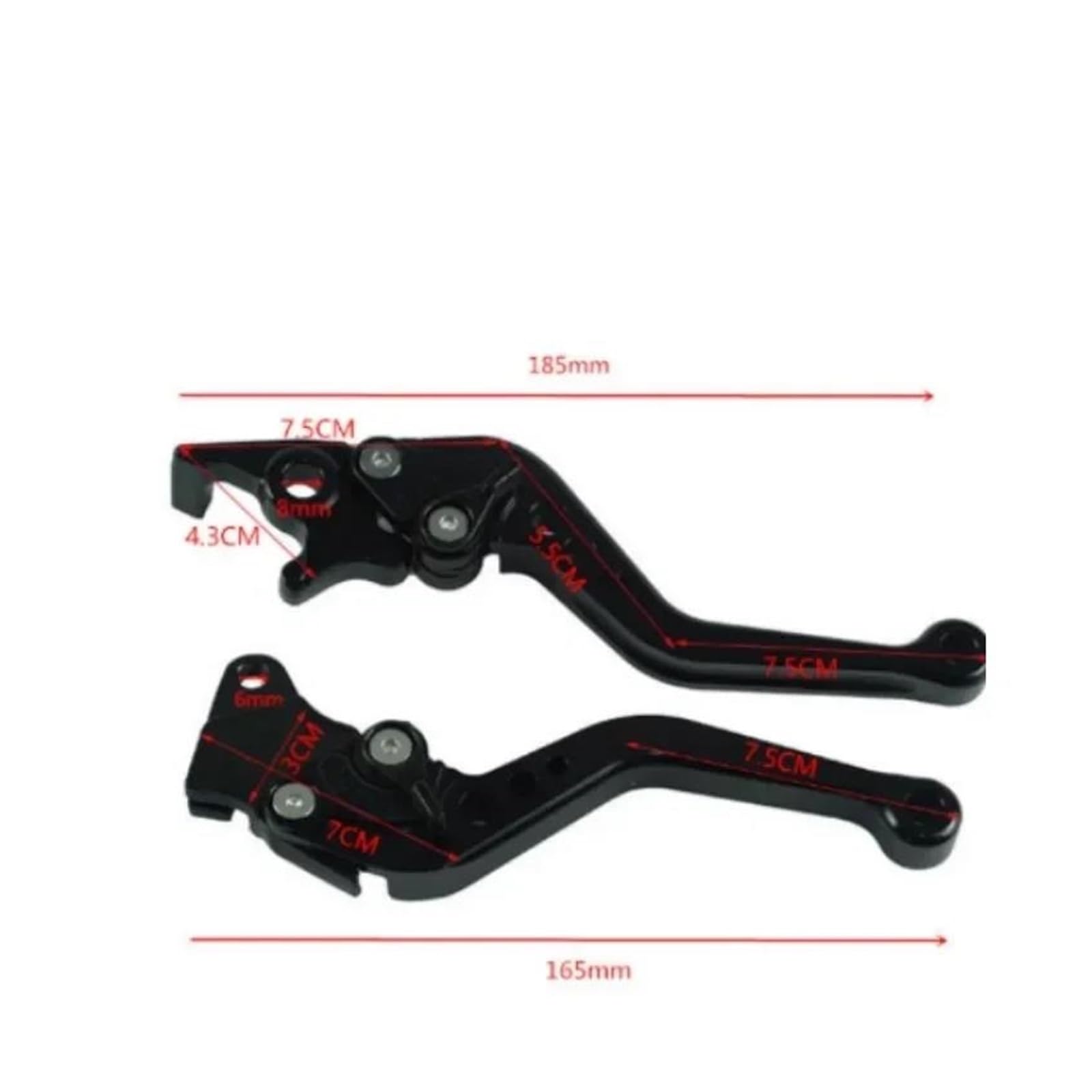 Leve Manubrio Modifica Moto CNC Universale Adatta Maniglia Freno A Tamburo Frizione Maniglia Leva Frizione Freno Moto Lega Leve Freno Frizione(3)