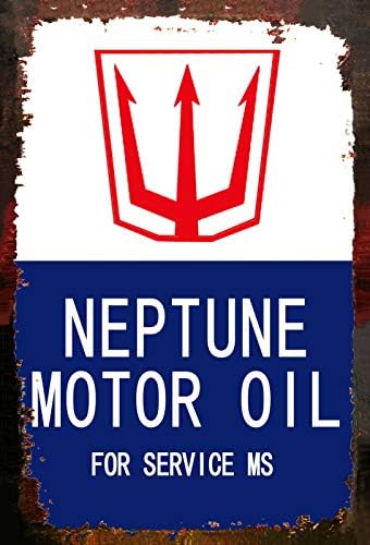 Miniatura 5 de 12 letreros de lata de gas y aceite, letrero de metal retro vintage para el hogar, hombre, cueva, garaje, 8 x 12 pulgadas