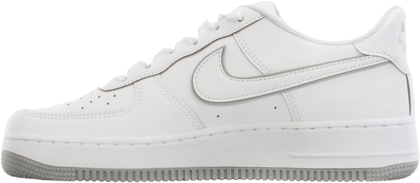[DX5805-100] Grade School Nike AIR FORCE 1 LOW 'WHITE WOLF GREY (GS)'