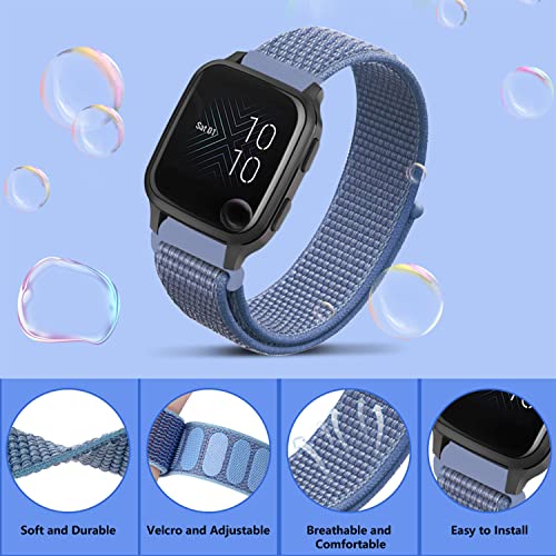 PaceBid 20mm Nylon Strap for Garmin Vivoactive 5/6/Forerunner 165/165 Music/245/245 music/645/645 music/570 42mm - Image 2