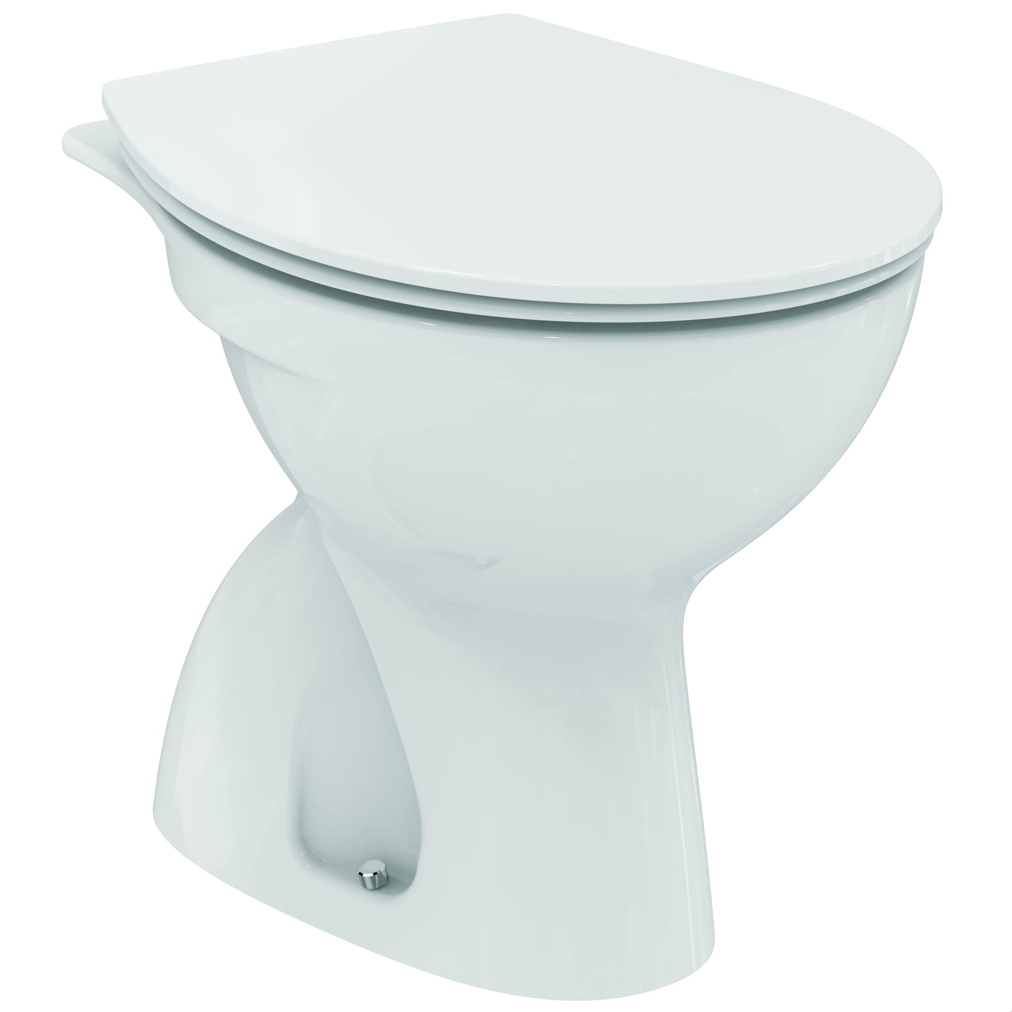 Ideal Standard Eurovit vaso a terra scarico a pavimento "S" non UNI bianco