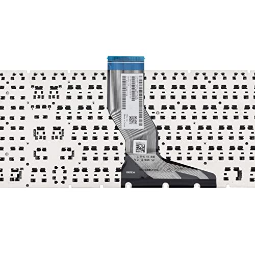 SUNMALL Replacement Keyboard Compatible with HP 15-BS 15-BP 15-BR 15-BW 15G-BR 15Q-BD 15Z-BW 17G-BR 15-RA 15-RB 17-BS 17-BR 17-AE 17-AK 17-AR 250 G6 255 G6 Envy X360 15m-BP Sliver Without Backlight - Thumbnail 6