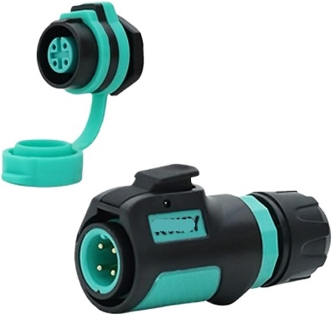 M12 waterproof aviation socket 2-3-4 core 5-6-7-8 pin power round seat quick connector(7 pin plug A7 nut seat 3A200V)