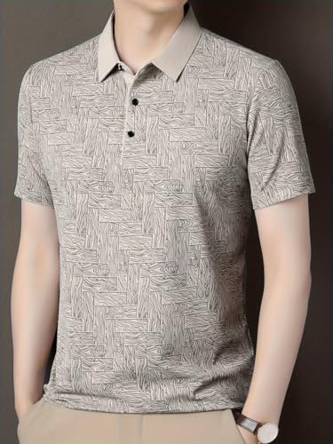 Image of TOPLOT T Shirt for Men || Men Casual T-Shirt || Regular Fit || Printed Polo || Available in Combo Packs (Printed-Polo-5218)