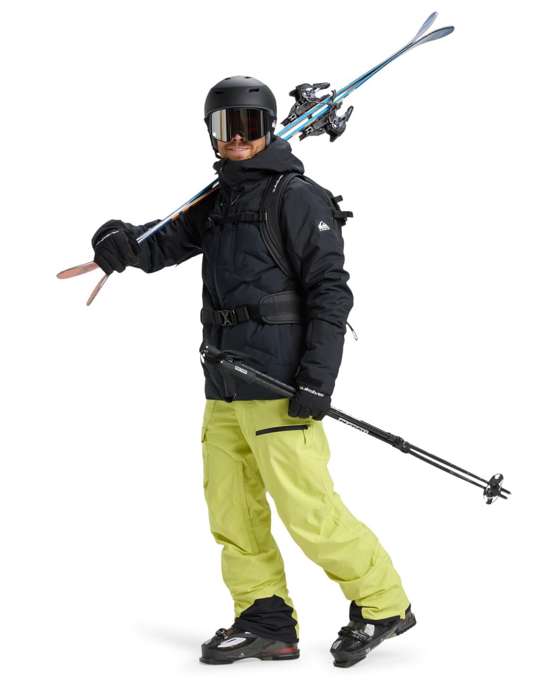 Quiksilver The Edge - Veste de Snow Technique - Homme - M - Noir