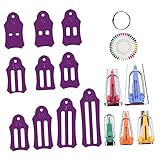 Creatore di rilegature per quilting: set di strumenti per piegare i tessuti: ideale per piegare strisce di tessuto in rotolo di diverse dimensioni e sbiecare dritte.