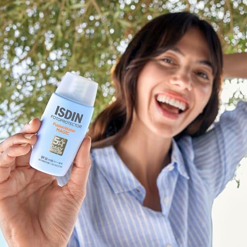 Isdin Fotoprotector Fusion Water Spf 50, Fotoprotettore Viso Per Uso Quotidiano, Texture Ultraleggera 50 Ml (L'imballaggio Puo' Variare) - 2
