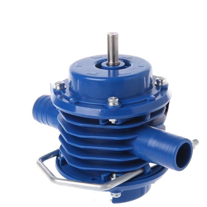 LAPooh Wasserpumpe Wasserpumpe, robuste selbstansaugende elektrische Handbohrmaschine, Hausgarten-Kreisel-Bootspumpe, Hochdruck-Wasserpumpe Pumpe