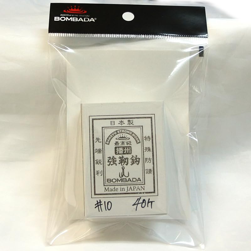 Amazon | ボンバダアグア 播州強靭鈎 ばんしゅうきょうじんばり 40個