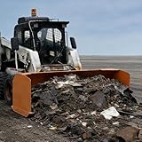 LandHonor 213cm Pousse-neige/lame de déneigement pour chargeuses compactes et tracteurs compacts, attache rapide universelle, usage intensif, Stock en Allemagne