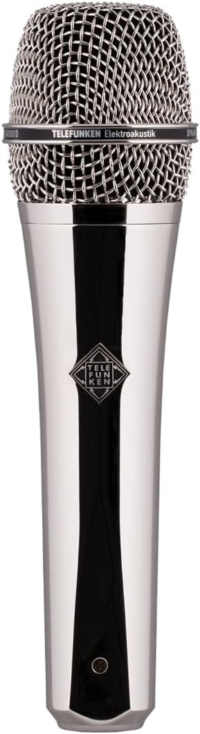 TELEFUNKEN M80 Supercardioid Dynamic Handheld Vocal Microphone - Chrome