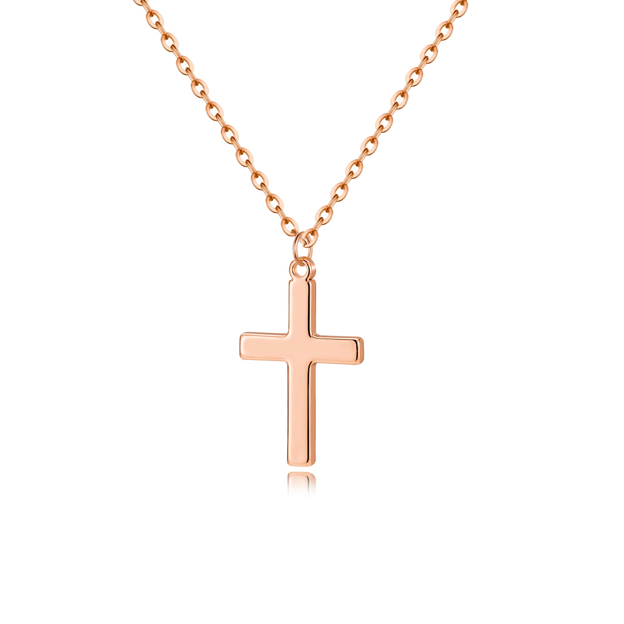 18k Gold/Silver Plated Simple Evil Eye Turquoise Cross Pendant Choker Necklace Simple Tiny Necklace for Women Girls