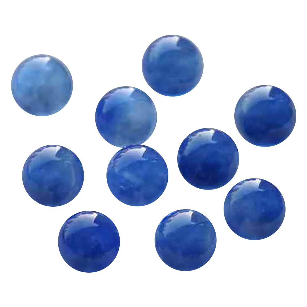 Billes de verre 15mm bleu uni pour illuminer vos centres de table de mariage