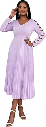 AOMEI Women's Metallic One Shoulder Pleated Long Dress - Elegant Sleeveless Evening Gown