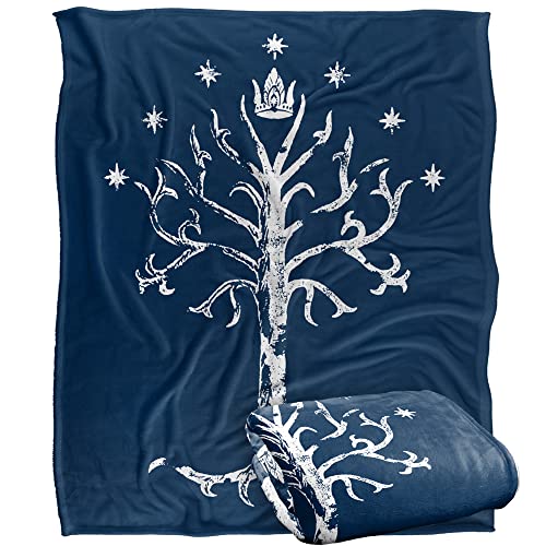 LORD OF THE RINGS The Blanket, 152 x 127 cm Tree of Gondor Silky