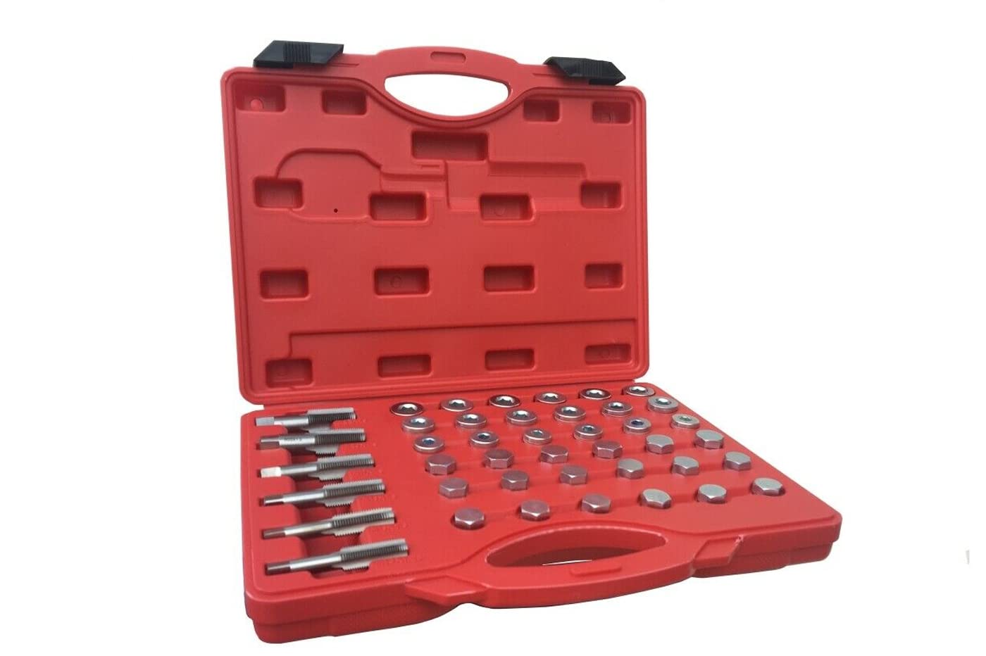 YASTA Kit Riparazione Filettatura Tappo Coppa Scarico Olio 114pz Maschio filettatore