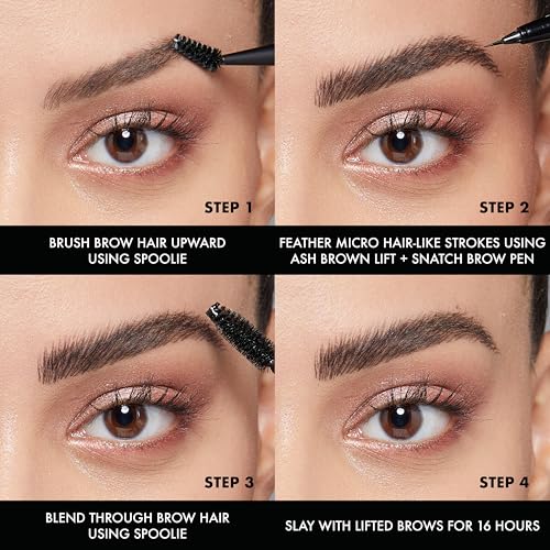 Nyx Professional Makeup Lift & Snatch! Brow Tint Pen Espresso - vue 5