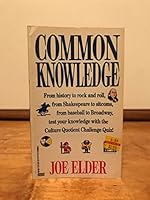 Common Knowledge 0449146960 Book Cover