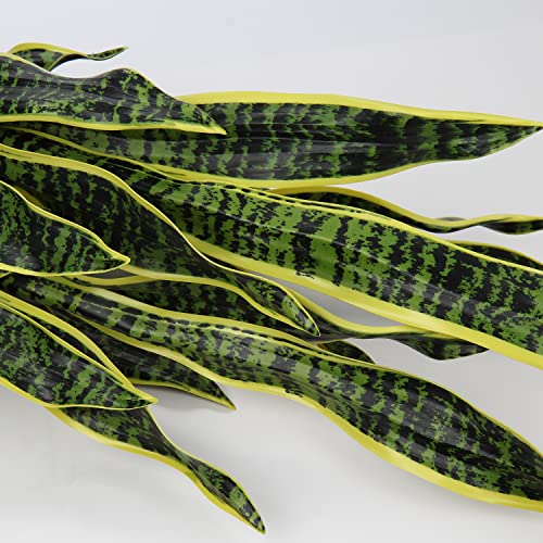 2PCS Piante artificiali sansevieria Finta da 94 cm...