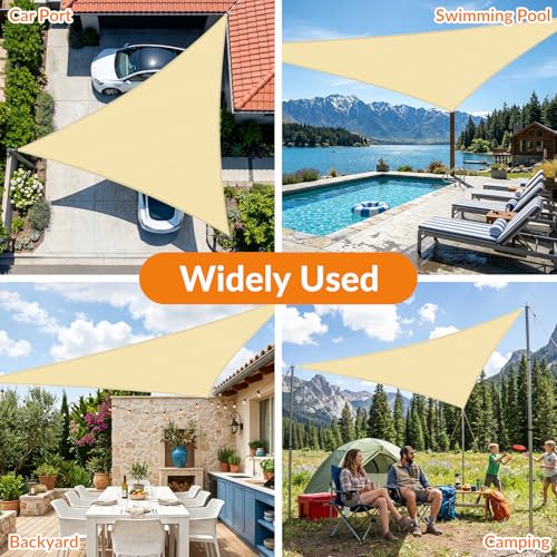 Image of KANAGAWA 24'X26' Sun Shade Sail Beige Curved Square Customizable