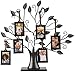 Produktbild Wifehelper Modische Familienfotos Frame Display Baum mit hängenden Bilderrahmen Home Decor gutes Geschenk(S)