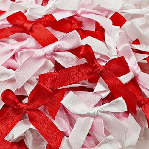 ZERONOWA リボンシャワー リボン 300個 ブライダル パーティー イベント 装飾 (レッドミックス)