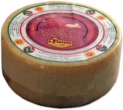 Aged Pecorino Toscano D.O.P. Cheese - Approx. 5Lb-Wheel by Il Forteto