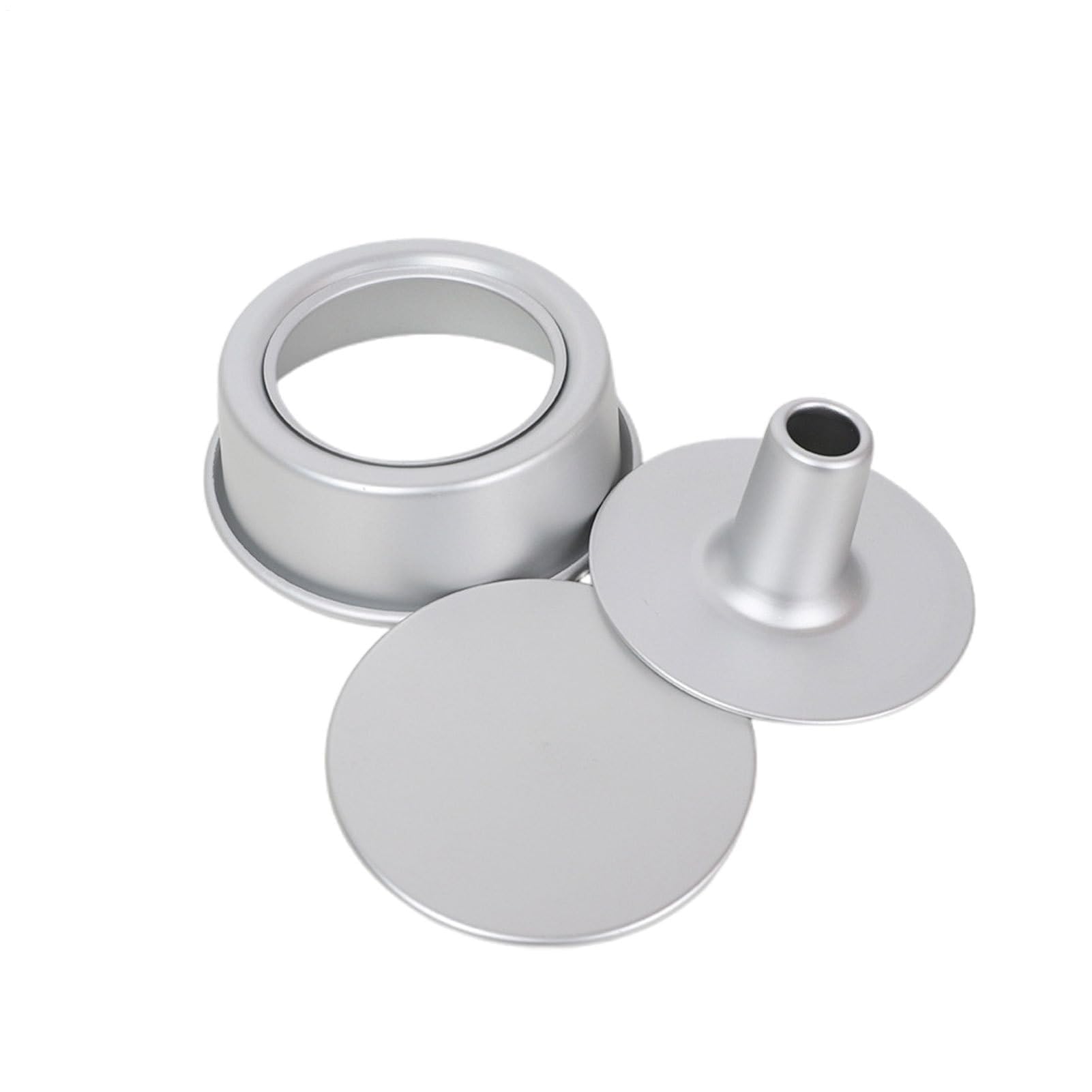 Szyfonowa forma do pieczenia ciasta – 16/20 cm foremka do ciast, forma do Savarin, Anioł Foods Maker | Nieprzywierające aluminiowe formy rurowe, równomierne rozprowadzanie ciepła, łatwe uwalnianie