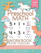 Preschool Math Workbook for Toddlers Ages 2-4: Beginner Math Preschool Learning Book with Number Tracing and Matching Activities for 2 3 and 4 year olds and kindergarten prep Preschool Math Workbook for Toddlers Ages 2-4: Beginner Math Preschool Learning Book with Number Tracing and Matching Activities for 2 3 and 4 year olds and kindergarten prep