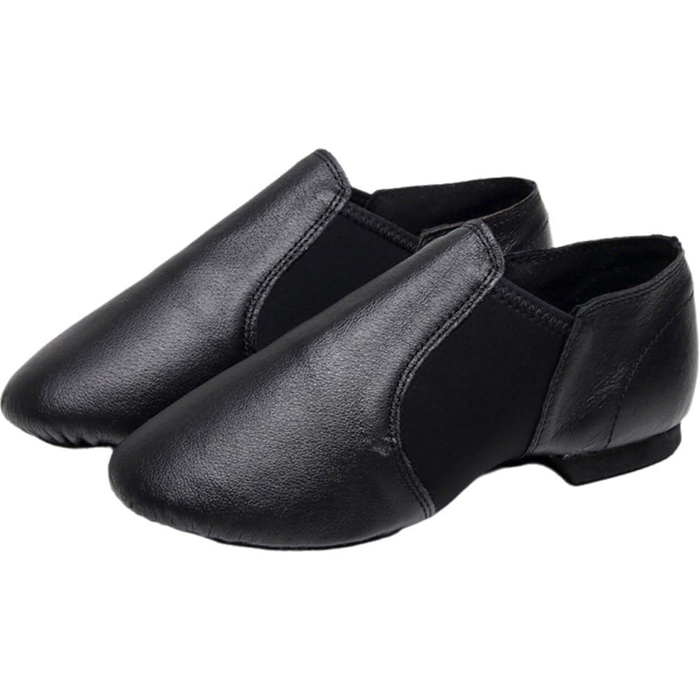 Chaussures de danse jazz à enfiler avec semelles fendues